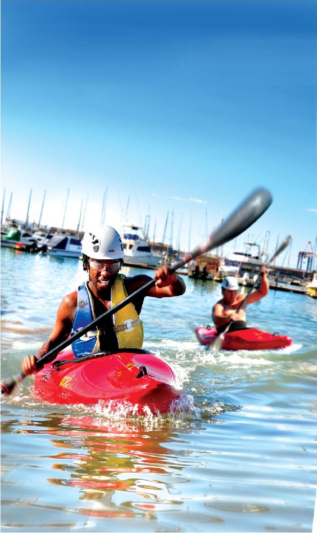 Kayaking Port Elizabeth