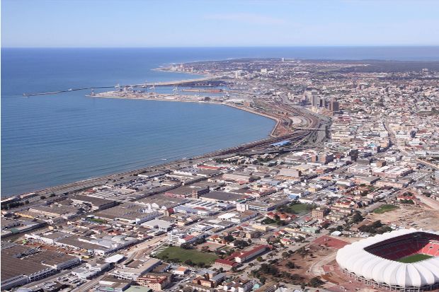 Nelson Mandela Bay Stadium Aerial View