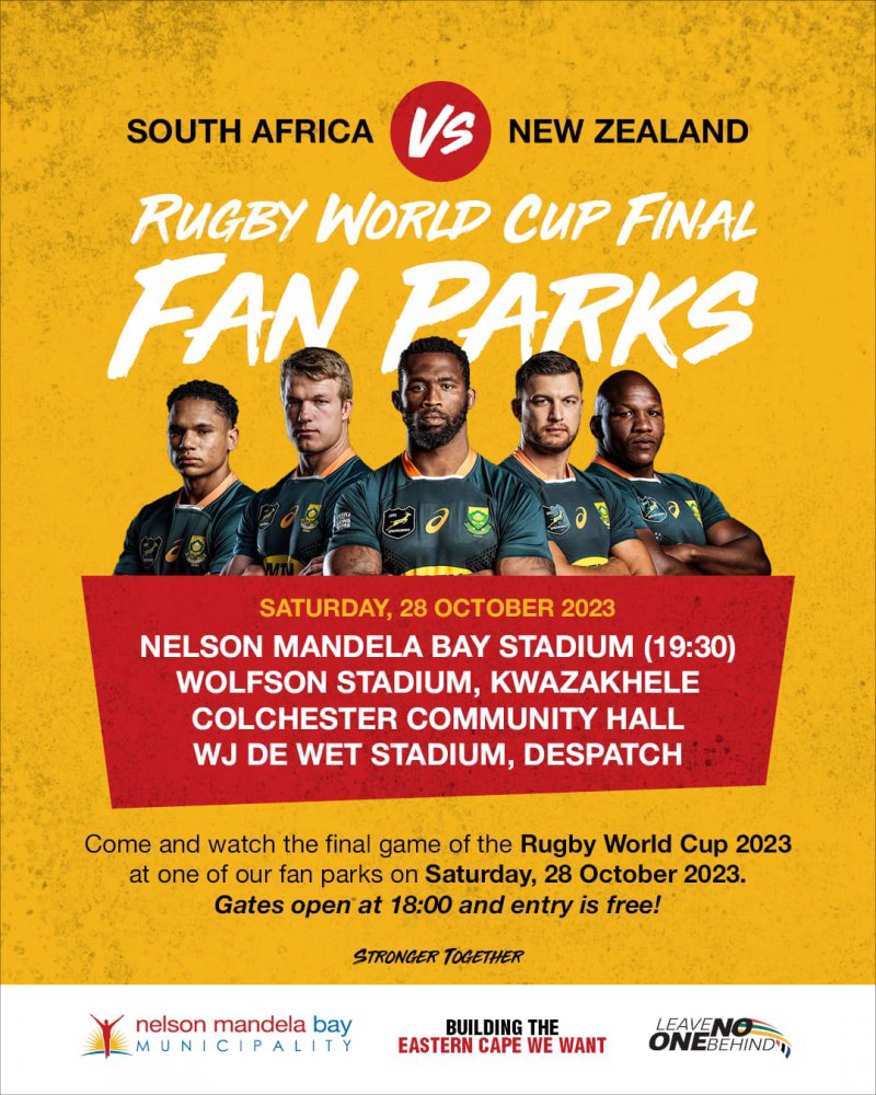 2023 Rugby World Cup Fan Park Finals