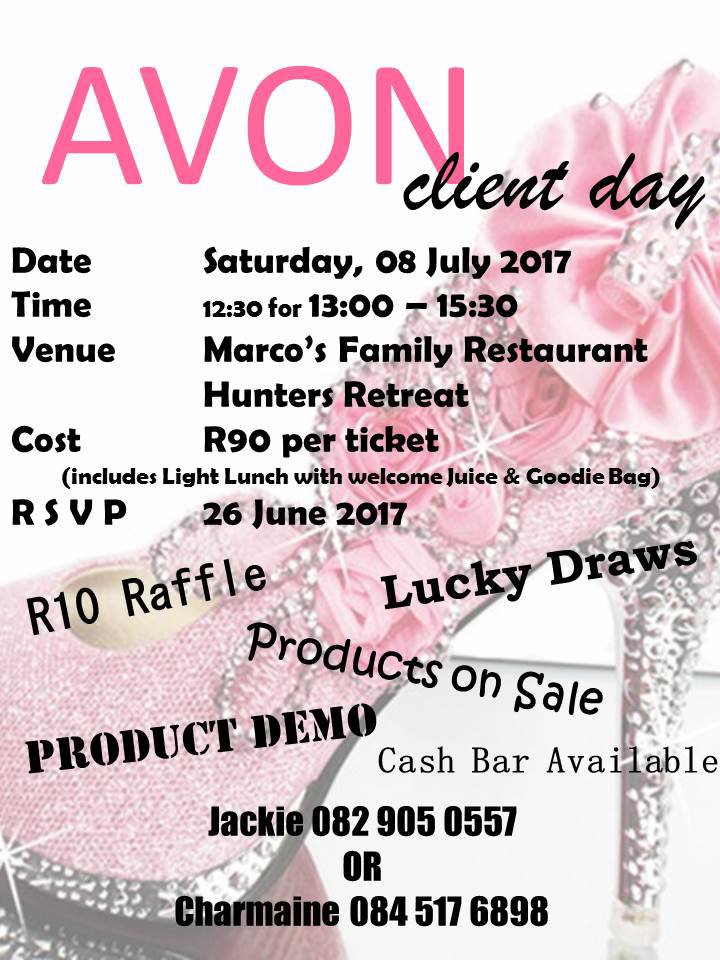 AVON Client Day - Shoe Diva 2017