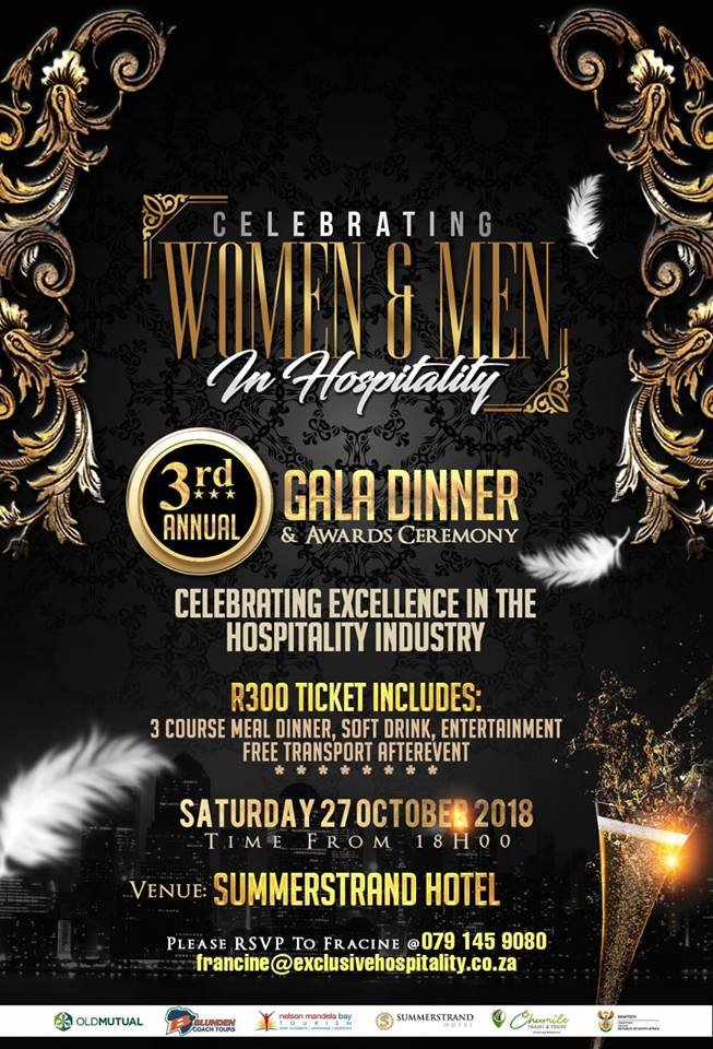 Event: Celebrating Women and Men in Hospitality Gala Dinner / Awards ...