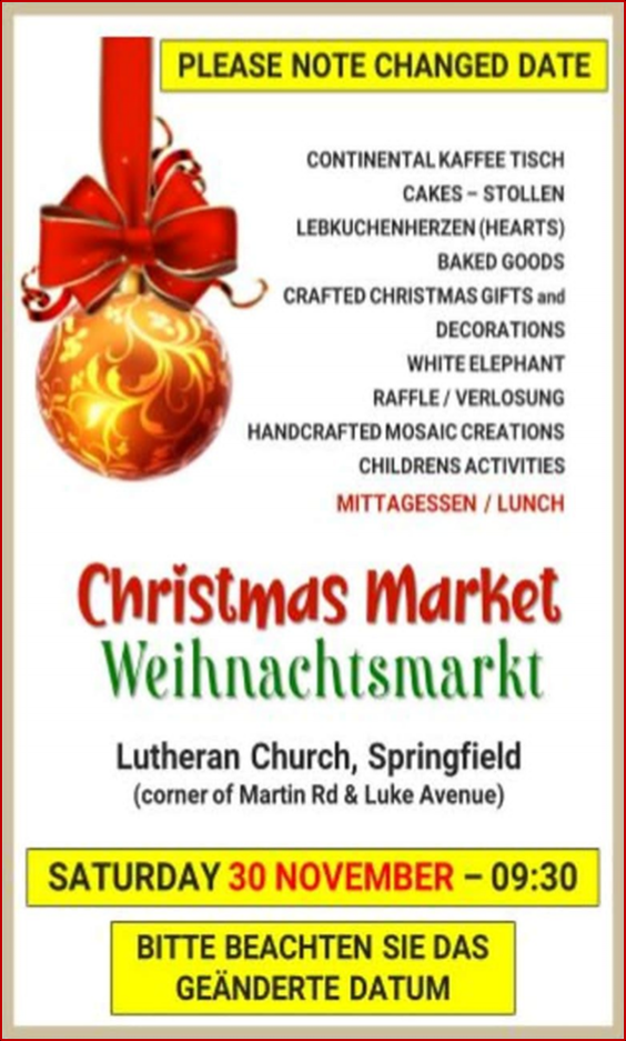 Christmas Market - Weihnachtmarkt