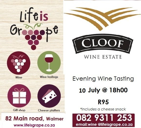 Cloof Wine Tasting