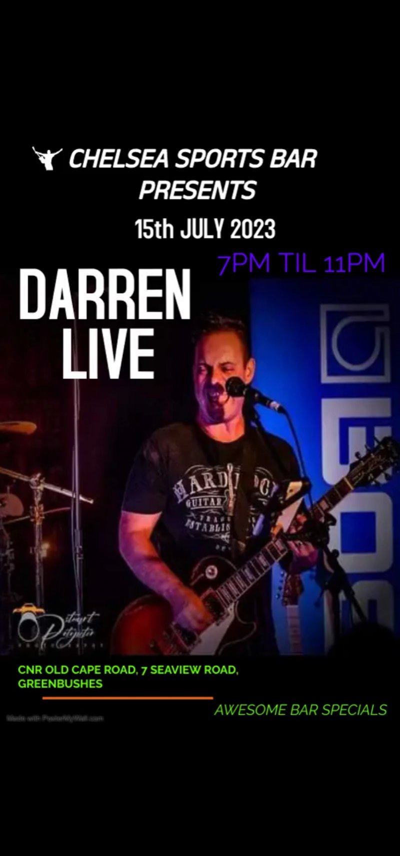 Darren Janse van Rensburg Live