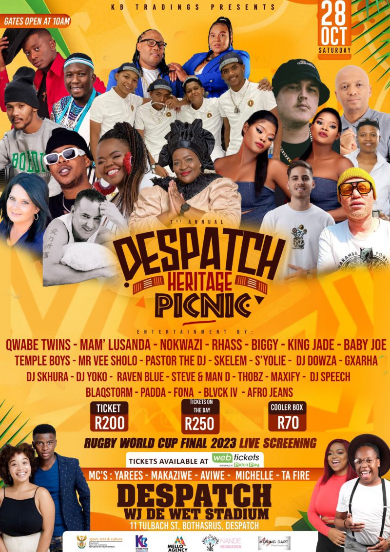 Event Despatch Heritage Picnic Nelson Mandela Bay Port Elizabeth