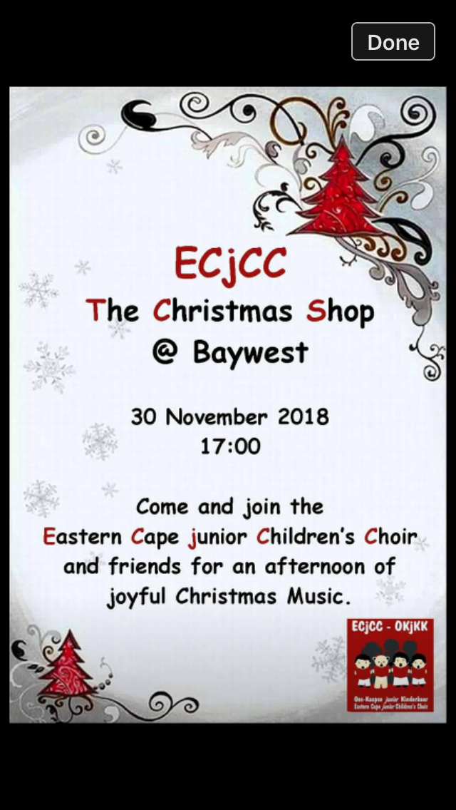 Eastern Cape Junior Children's Choir 