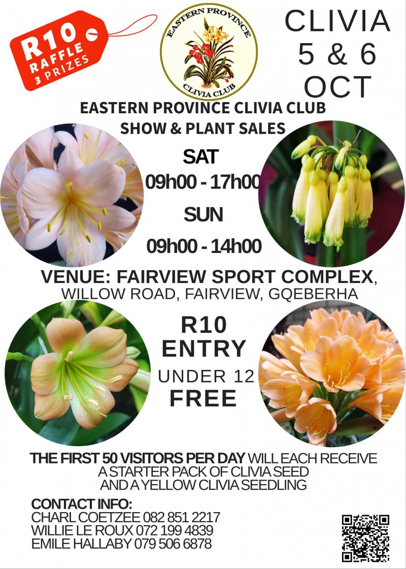 EPCC Clivia Show & Sales