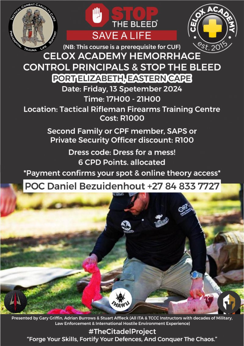 Haemorrhage Control Principles / Stop the Bleed