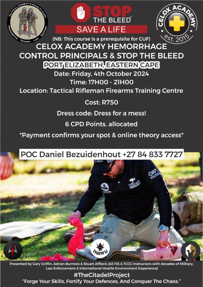 Haemorrhage Control Principles / Stop the Bleed