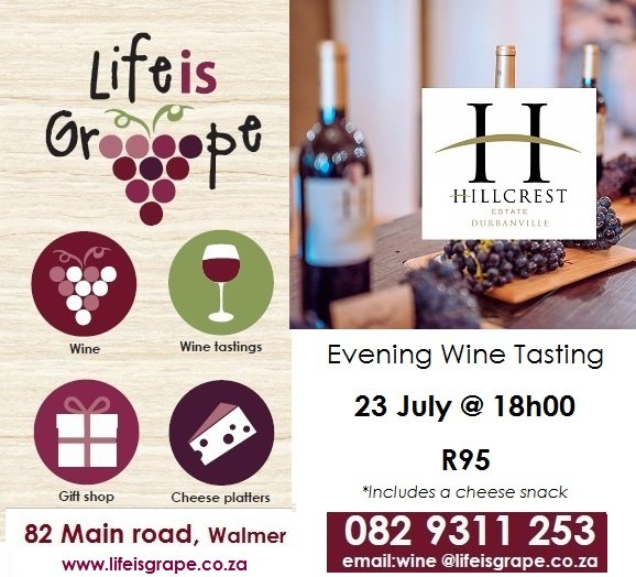 Hillcrest Wine Tasting