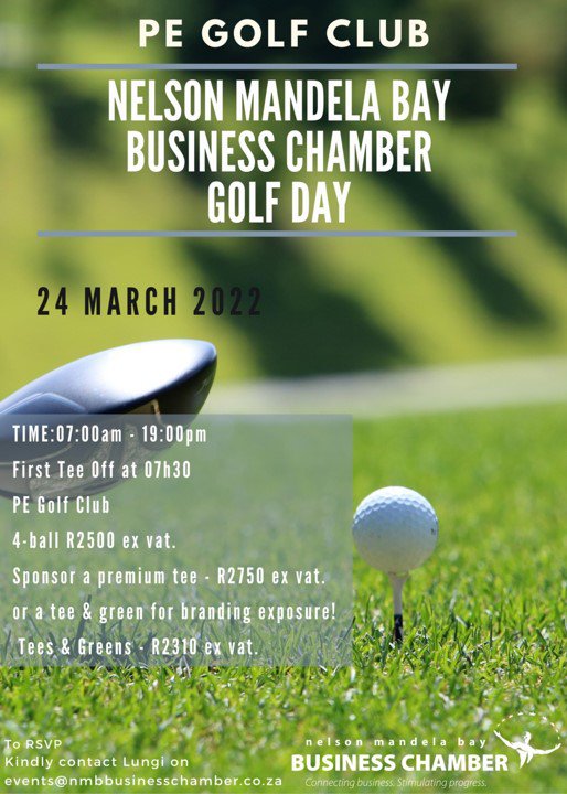 Nelson Mandela Bay Business Chamber - The Annual Golf Day 2022