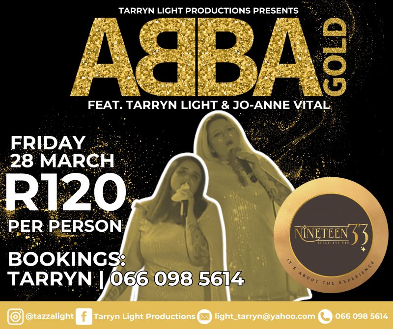 Nineteen33 Speakeasy ** ABBA GOLD