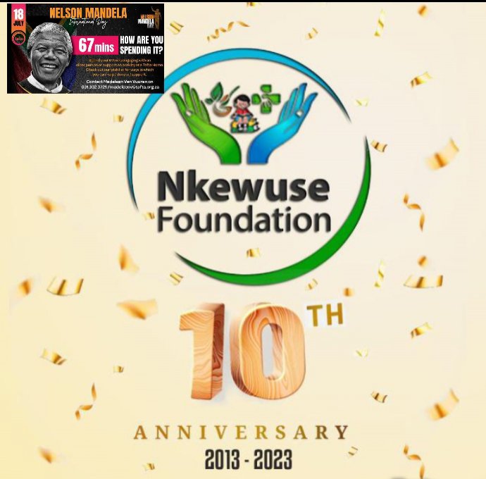 Nkewuse Foundation 67 Minutes Mandela Day