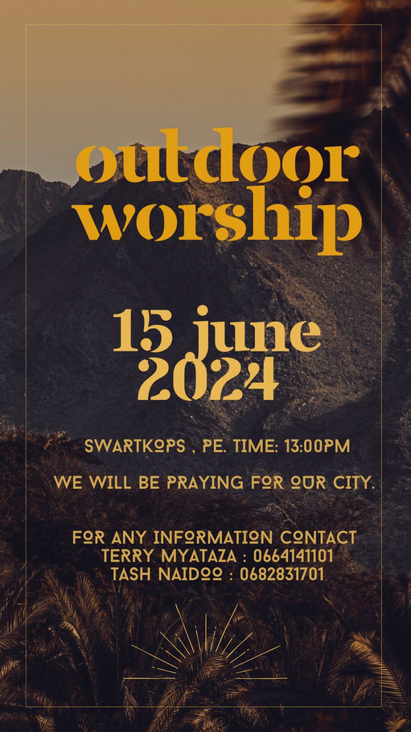 Event: Outdoor Worship - Nelson Mandela Bay (Port Elizabeth)