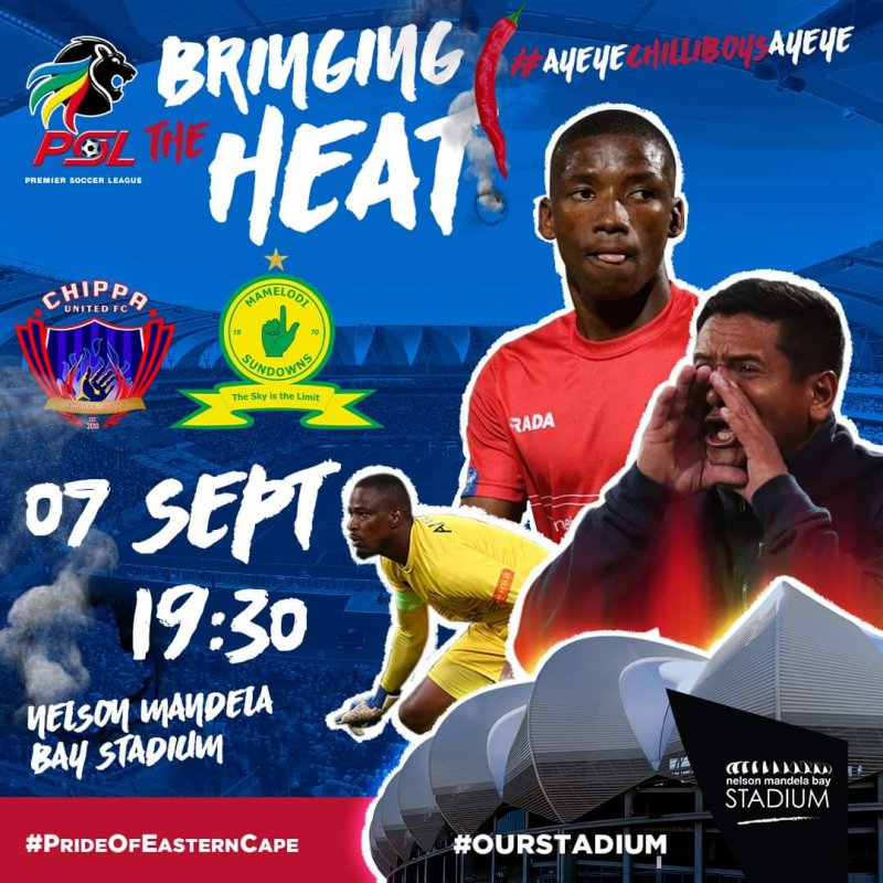 Premier Soccer League CHIPPA UNITED FC vs MAMELODI SUNDOWNS