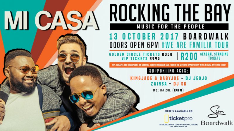 Event: Rocking The Bay - Mi Casa album launch - Nelson Mandela Bay ...