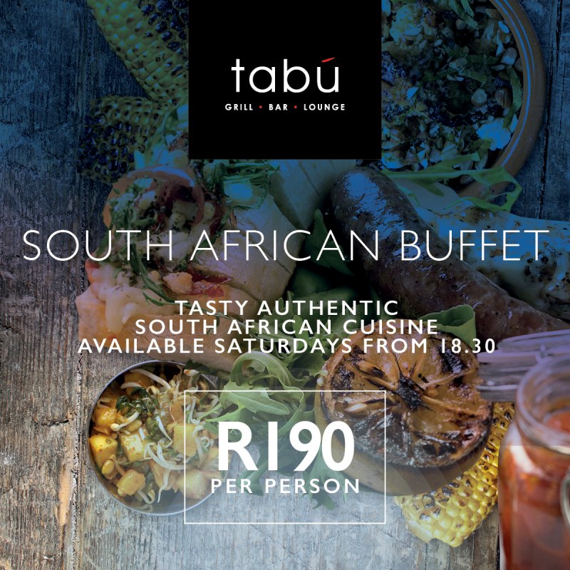 South African flavours at Tabú 