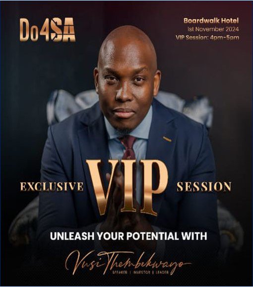 Unleash your full potential with Vusi Thembekwayo 