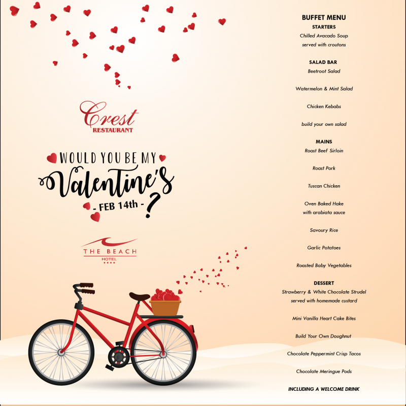 Valentine's Day at The Crest Restaurant