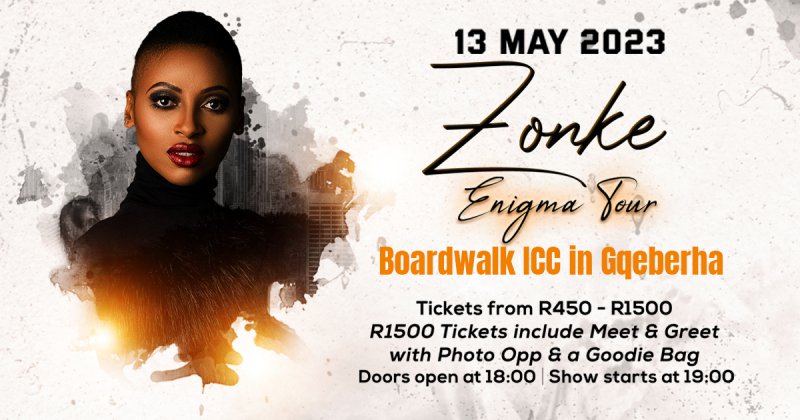 Zonke Enigma Tour